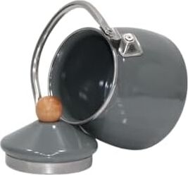Gray Emaye Demlik Kettle Küçük 1.1 Lt