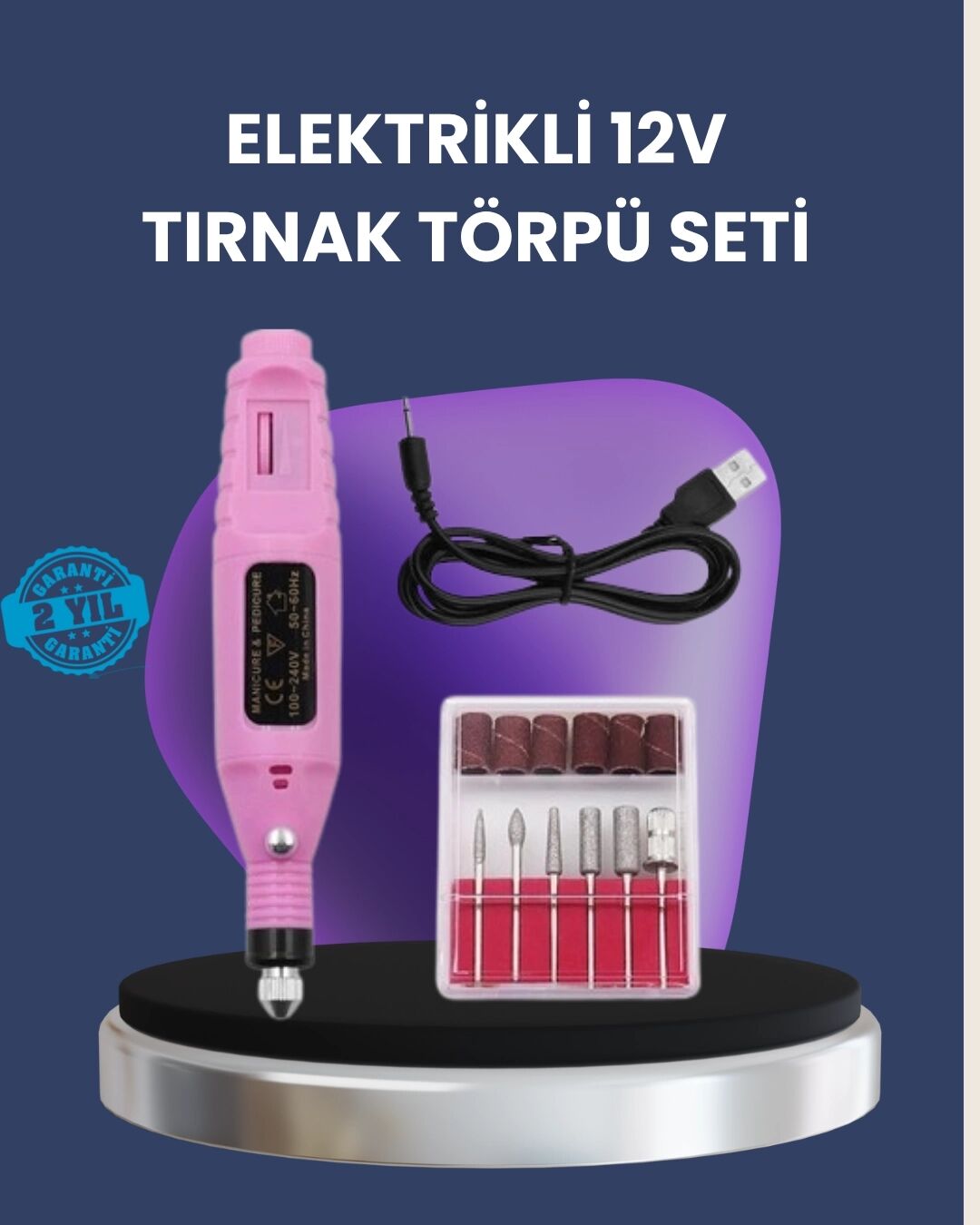 Ayarlanabilir Hızlı Tırnak Bakım Makinesi