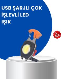 Çok Modlu LED Işıklı Pratik Anahtarlık