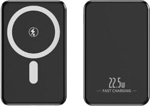 5000 Mah 15W Manyetik Powerbank Siyah Pb-54