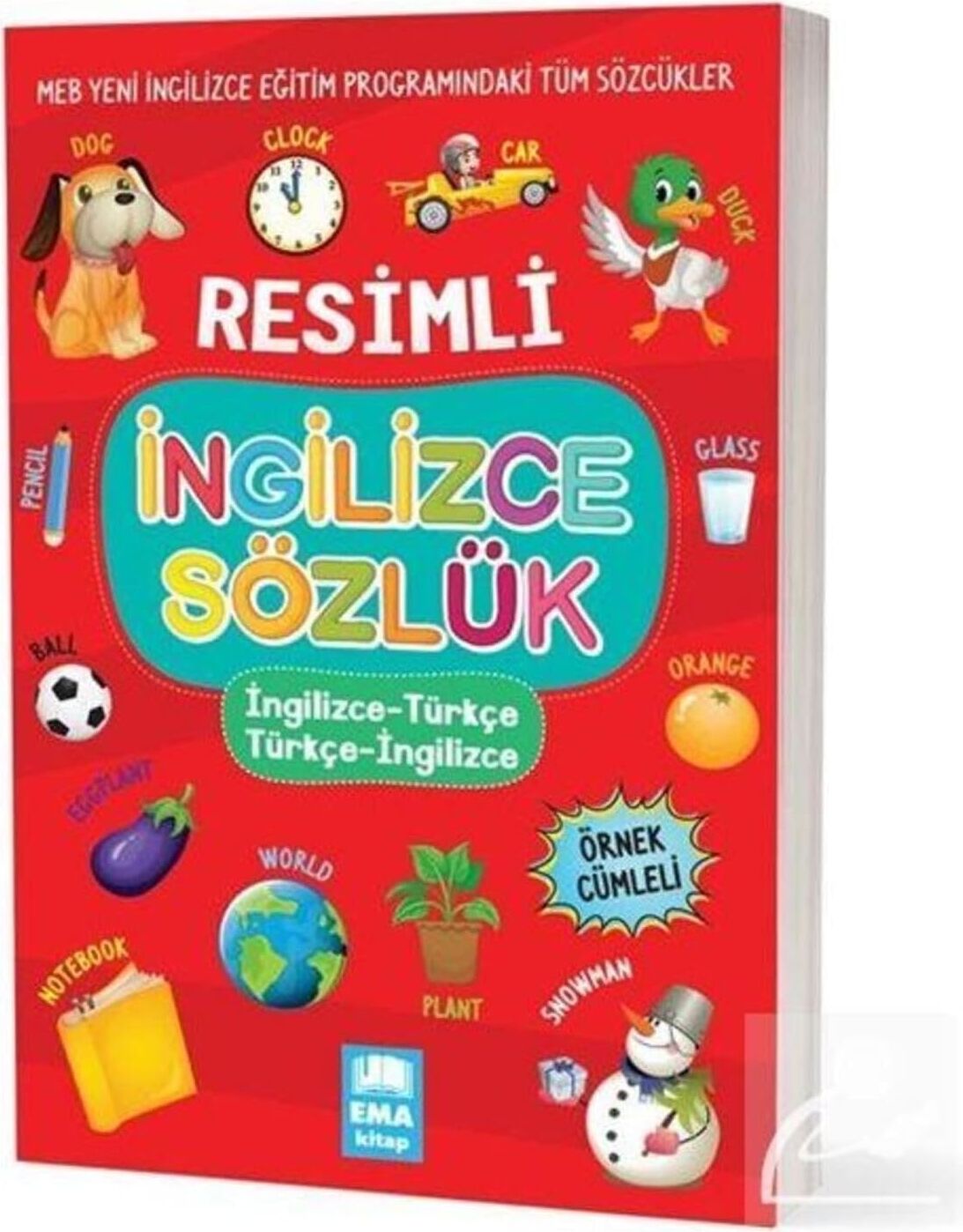 Resimli Ingilizce - Türkçe / Türkçe - Ingilizce Sözlük: (Örnek Cümleli)