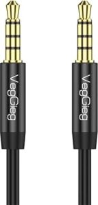 3.5mm Trrs Hi-Fi Aux Mikrofon ve Ses Kablosu 5 Metre