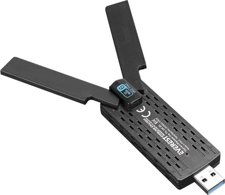 EWA1800 1800MBPS 2.4ghz/5ghz Wıfı-6 AX1800 RTL8832 2 * 3.5dbi Usb3.0 Kablosuz Adaptör