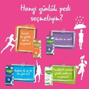 Her Gün Ferahlık Ince 20LI Günlük Ped