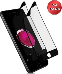 Apple iPhone Se 2020 Crystal Seramik Nano Ekran Koruyucu Siyah (2 Adet)