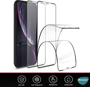 Apple iPhone Se 2020 Crystal Seramik Nano Ekran Koruyucu Siyah (2 Adet)