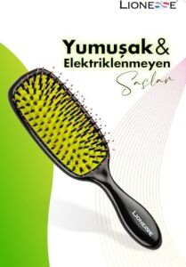 Elektriklenme Önleyici Saç Fırçası 8910