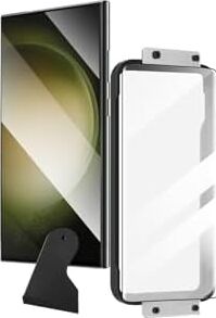 Galaxy Note 20 Ultra Ile Uyumlu Hizalama Uygulama Aparatlı Tam Kapatan Ekran Koruyucu