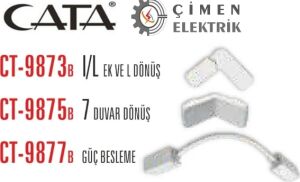 1 Adet Cata Ct 9873 Magnetıc Ray Ek Parçası Beyaz