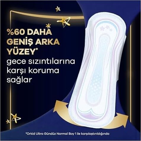 Ultra Hijyenik Ped Gece Ekstra (Boy 4) 5 Adet Ped