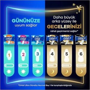 Ultra Hijyenik Ped Gece Ekstra (Boy 4) 5 Adet Ped