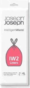 Intelligentwaste Organik Çöp Torbası, 50 Adet, 4 Litre, Şeffaf