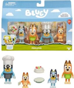 Bluey 4'lü Figür Seti