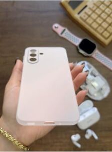 Süper Ince Mat Ultra Thin Silikon Kılıf Şeffaf  Galaxy A17 ile Uyumlu