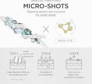 SKIN1004 Retinol 0.2 Boosting Shot Ampoule Yüz Ampulü 30 ml