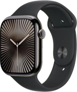 Apple Watch Band - Spor Kordon - 46 mm - Siyah - S/m