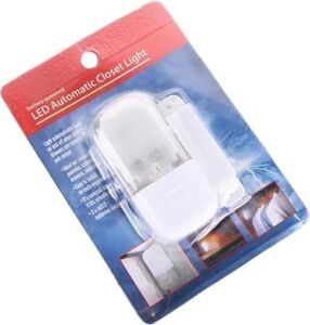2 Adet Otomatik Manyetik Sensörlü 1W 10LM LED Lamba, Dolap Içi, Araç Içi, Çok Amaçlı Aydınlatma