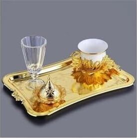 Tiryaki Damat Sunum Seti, Gold, Kahve Fincanı