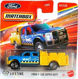 C0859 Mtchbox 1:64 Tekli Arabalar Ford F-550 Super Duty JBT08