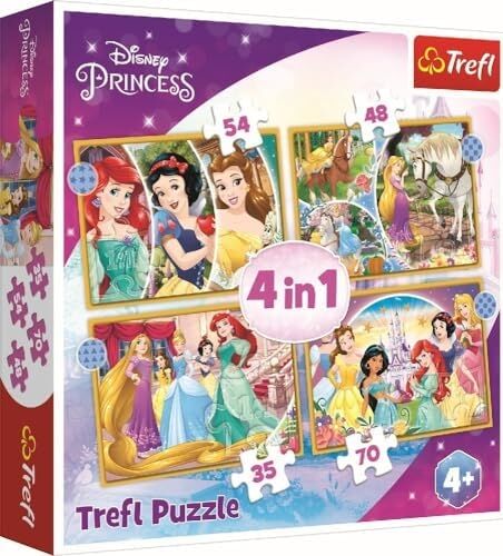 Puzzles - ''4'ü 1 Arada'' - Mutlu Günler/ Prensesi