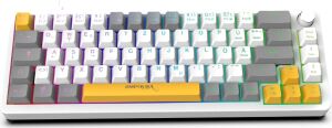 IKG-457 Empousa Red Swıtch Rgb Kablolu Mekanık Gamıng Klavye-Beyaz