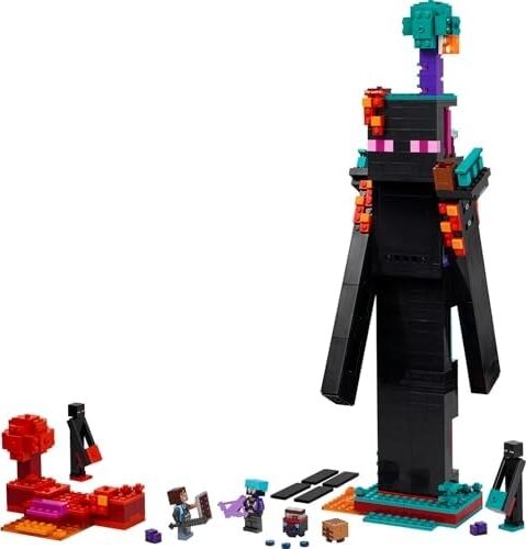 Enderman Kulesi 21279 - Video Oyunu Seven 9 Yaş ve Üzeri Çocuklar Için  Temalı Kule Içeren Yaratıcı Oyuncak Yapım Seti, Doğum Günü Hediyesi (867 Parça)
