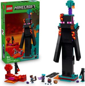 Enderman Kulesi 21279 - Video Oyunu Seven 9 Yaş ve Üzeri Çocuklar Için  Temalı Kule Içeren Yaratıcı Oyuncak Yapım Seti, Doğum Günü Hediyesi (867 Parça)
