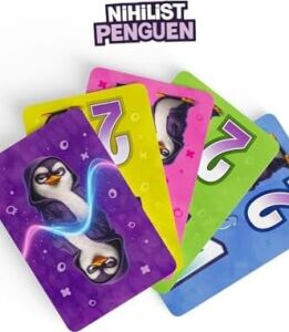 Nihilist Penguen, Eğlenceli Parti Kart Oyunu, 3-8 Oyuncu, 15-20 Dakika