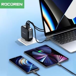 60W Type-C To Type-C Rgb Aydınlatmalı Örgülü Şarj ve Data Kablosu 1 Metre