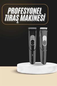 Lazer Epilasyon Öncesi Kısaltma Şarjlı Saç Sakal Tıraş Makinesi Ense Kesme Makinesi