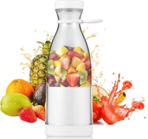 Mini Smoothie Blender USB Şarjlı 380 ml Taşınabilir ve Hafif Tasarım