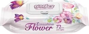 Islak Havlu 72'li Sensation Flower 1 Paket