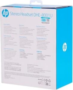 Hp DHE-8001U LED Işıklı Oyuncu Kulaklığı, Kablolu, Mikrofonlu, Siyah