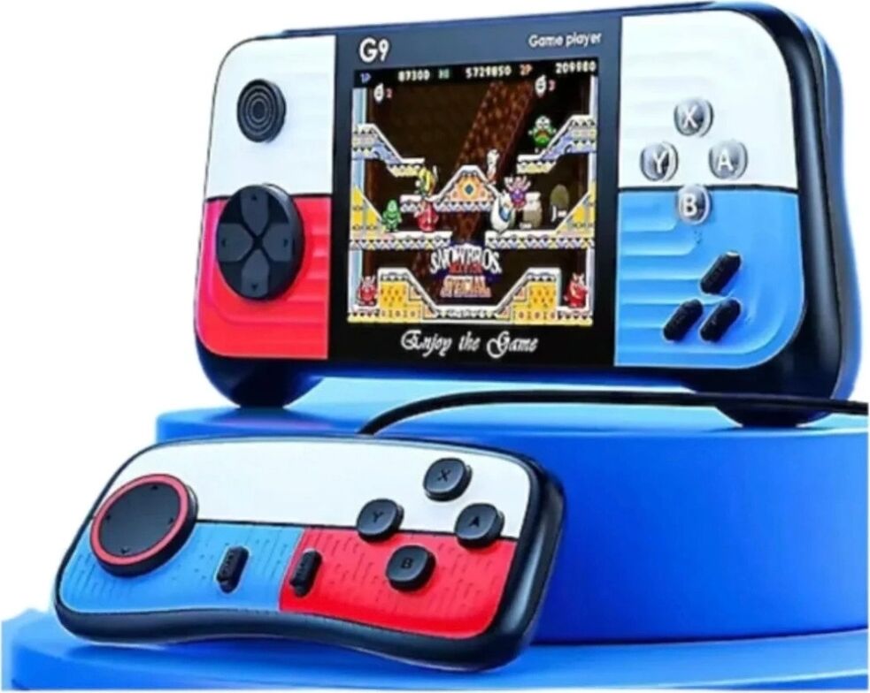 Oyun Konsolu Gamepad Joystick 500 Oyunlu Çok Renkli Bluetoothsuz Atari Oyun Kutusu