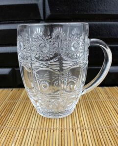 2li  Lüks Cam Kupa Büyük Boy Kupa 500ML