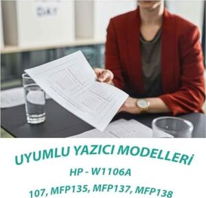 Ysy Mfp 135W 106A 107W 107A - 1000(1K) Sayfa Verimli 137,138 Muadil Toner