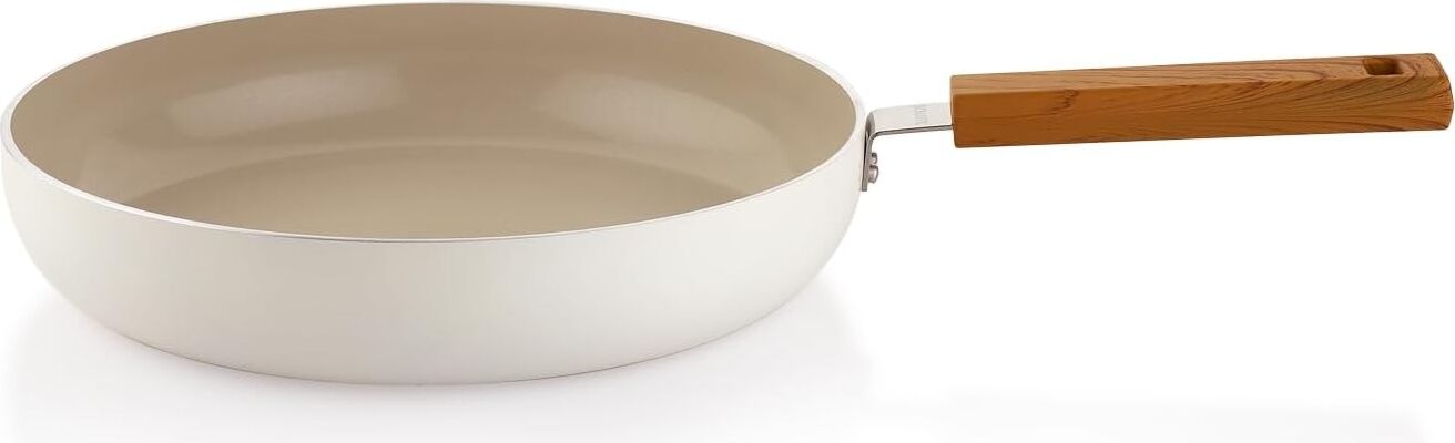 Ceramoni Seramik Tava 28 Cm-Krem