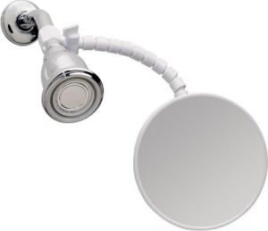 Interdesign 20301EU Beschlagfreier Duschspiegel Flex, Beyaz