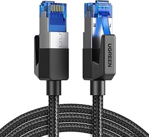 Cat8 25GBPS 2000MHZ Örgülü Ethernet Kablosu 1.5 Metre