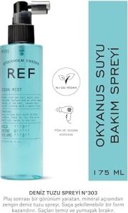 Reference Of Sweden Ref Doğal Mat Hacimli ve Ferahlatıcı Etki Için Deniz Tuzu Spreyi 175 ml