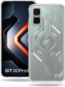 Ehr.  Gt 30 Pro ile Uyumlu Kılıf, 2mm Kalınlaştırılmış Şeffaf Silikon, Darbe Emici Kamera Korumalı Esnek Arka Kapak