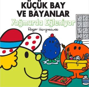 Küçük Bay ve Bayanlar Yağmurda Eğleniyor