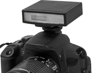 Universal Mini Kamera Flaş Fotoğraf Işığı – Hot Shoe Dome Flaş, Şarj Edilebilir 1200MAH Pil ile Fotoğrafçılık Aydınlatması | Qu-12
