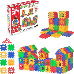 03703 , Puzzle City 128 Parça