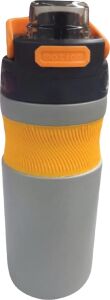 Çelik Içli Termos 500ML Gri-Sarı