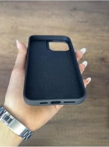 Silikon Kılıf Xfab Siyah iPhone 14 Pro Max ile Uyumlu