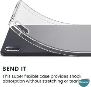 Galaxy Tab S9 Fe Için Kılıf Transparent Soft Şeffaf [galaxy Tab S9 Fe ile Uyumlu Kılıf - Şeffaf]