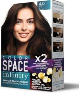 Space Infınıty Set Saç Boyası 4.0 Kahve
