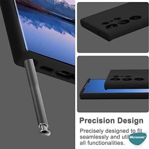 Galaxy S23 Ultra Için Kılıf Groovy Soft Siyah [galaxy S23 Ultra ile Uyumlu Kılıf - Siyah]