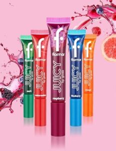 Doğal Renk Veren Meyve Aromalı Nemlendirici Dudak Parlatıcısı 001 Raspberry